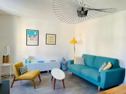 Appartement Lumineux Cote Des Basques Biarritz Bagian luar foto